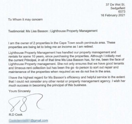 Picture of Testimonial